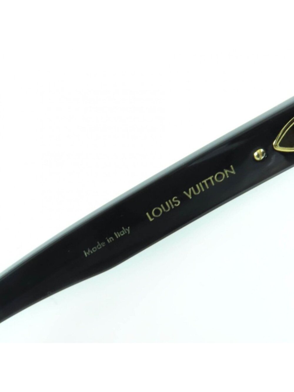 Louis Vuitton Sunglasses My Monogram Square Black Gold - Picture 9 of 11